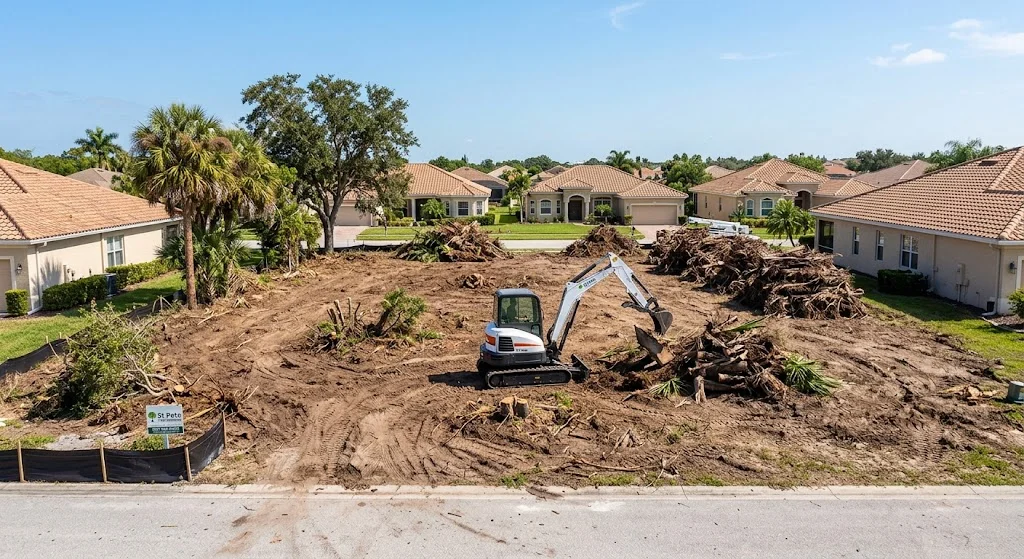 Land & Lot Clearing in St. Petersburg, Florida