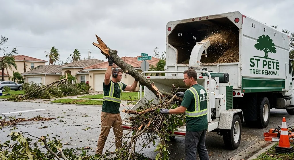Storm & Yard Debris Removal in St. Petersburg, Florida