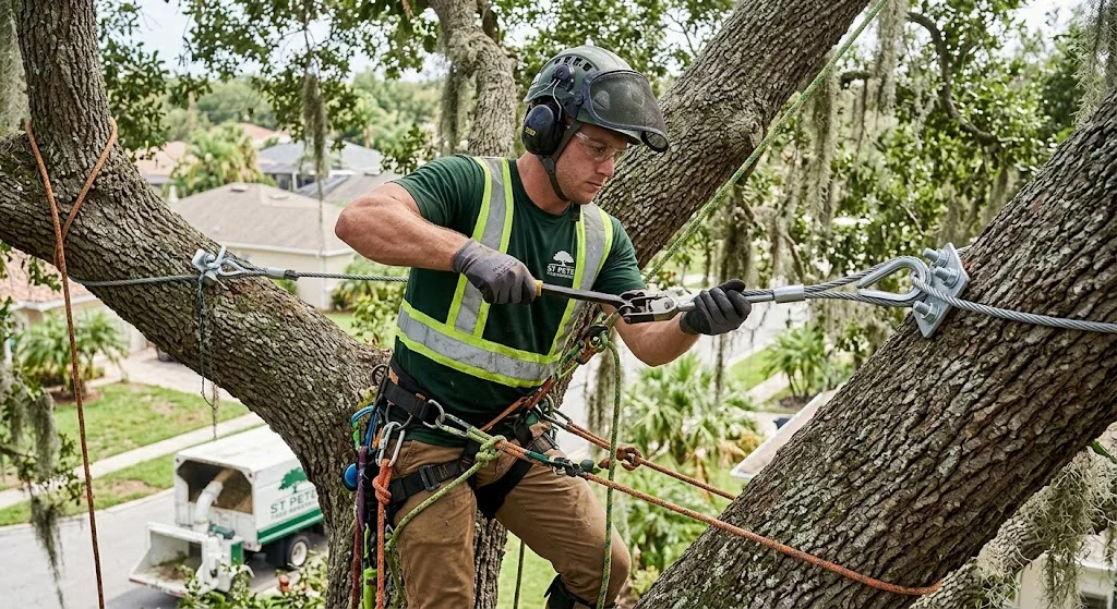 Tree Cabling & Bracing in St. Petersburg, Florida